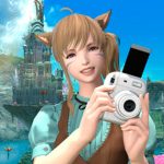オンラインゲームでチェキ撮影会！　「ファイナルファンタジーXIV」　×　インスタントカメラ「チェキ」コラボキャンペーン！　「撮影する」が実装!!